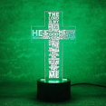 thumbnail image 5 of Shen 3d Jesus God Cross Night Light Lamp Illusion Lights 7 Color Changing Touch Switch Table Decoration Lamps With Acrylic Flat Abs Base Usb Cable, 5 of 5