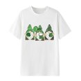 thumbnail image 5 of Birdeem Mode Femme T-Shirt Uni à Col Rond Imprimé à Manches Courtes Impression Blouse Ample Hauts, 5 of 5