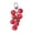 A-Red, variant on Retro Styles Fruit Keychain Small Fruits Charm For Bag Backpack Or Keys Adorable Accessory For Girls And Women