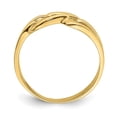 thumbnail image 2 of Solid 14k Yellow Gold Freeform Knot Ring Band Size 9, 2 of 6