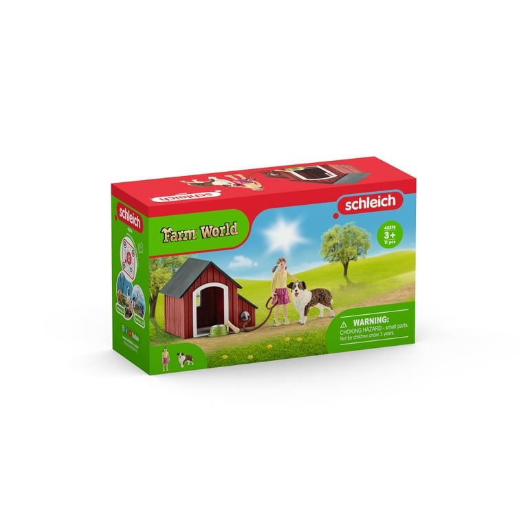 Schleich Dog Kennel Toy