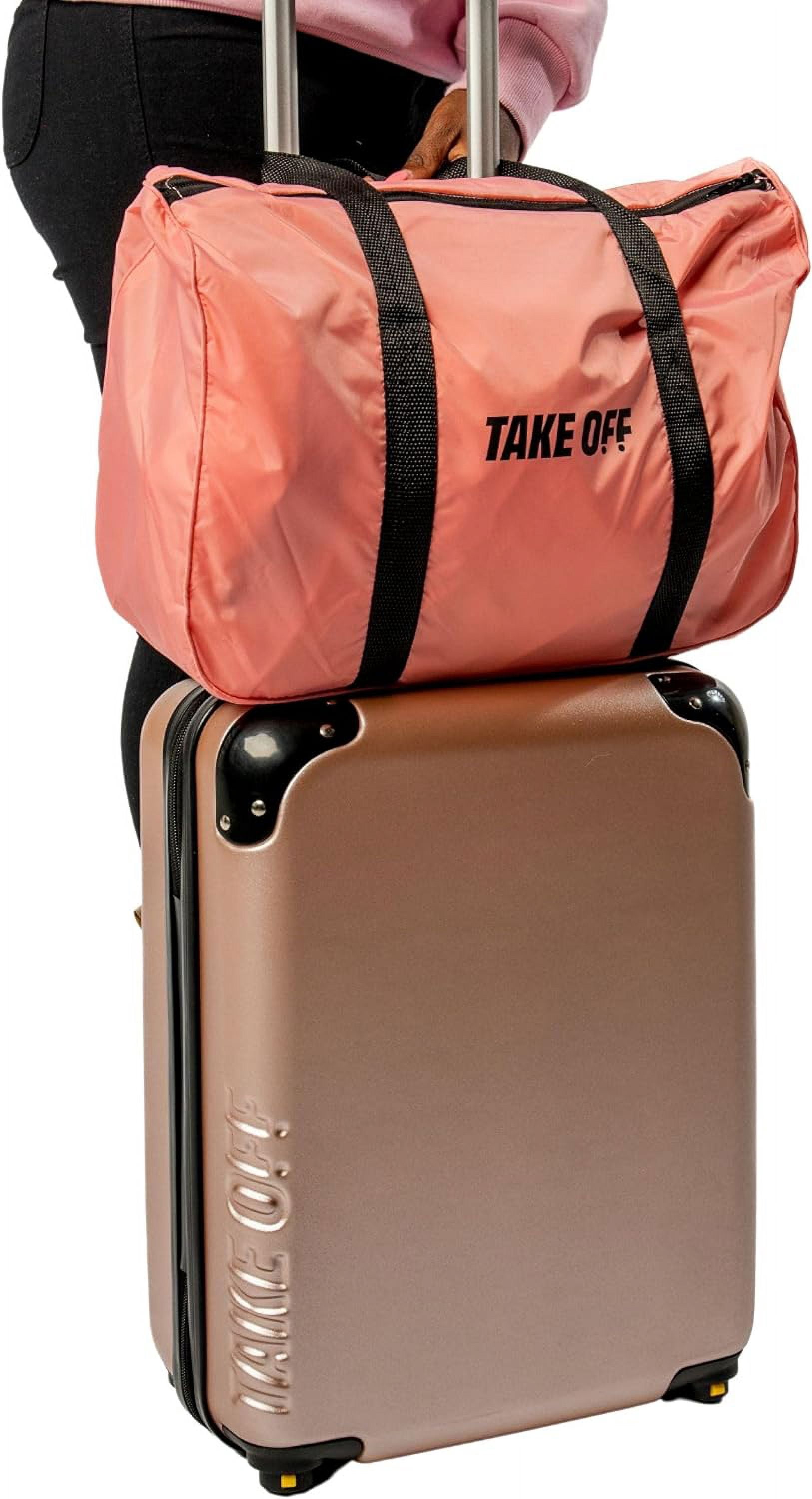 TAKE OFF Luggage Convertible Medium Duffle Bag Jacket Carrying Bag Travel Essentials