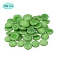 thumbnail image 3 of Uxcell Decorative Flat Ceramic Marbles 17-19mm Rock Vase Filler Green for Fish Tank Table Scatter Decor, 100 Pcs, 3 of 5