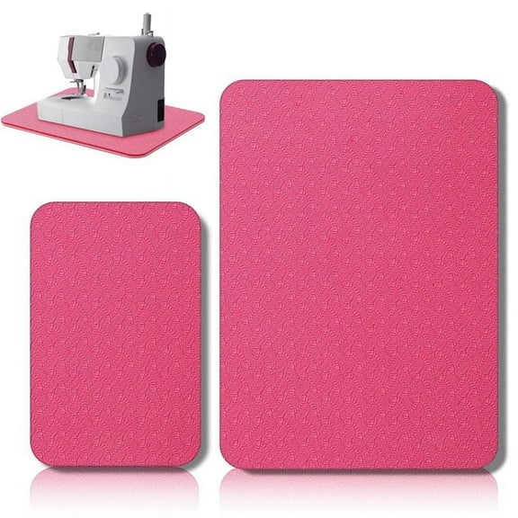 2Pcs Sewing Machine Muffling Mat Pedal Mat Sewing Machine Mat Reduce Vibrations Noise No Slip Rubber Sewing Machine Part