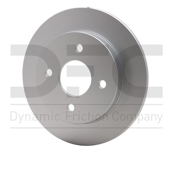 Rear Dynamic Friction Company GEOSPEC Coated Brake Rotor 604-54049 (1) For 2001-2007 Ford Focus, 2014-2019 Ford Fiesta