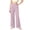 Purple#child pants, variant on nerohusy Kids Wide Leg Pants Girls Elastic High Waisted Sports Pants Casual Solid Full Length Leg Pants with Pockets 7-8 Years