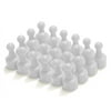 24 Brilliant White Magnetic Pins, Pawn Style - Perfect for Fun Fridge Magnets, Whiteboards, Cabinets, Photo Magnets For Refrigerator, and More!