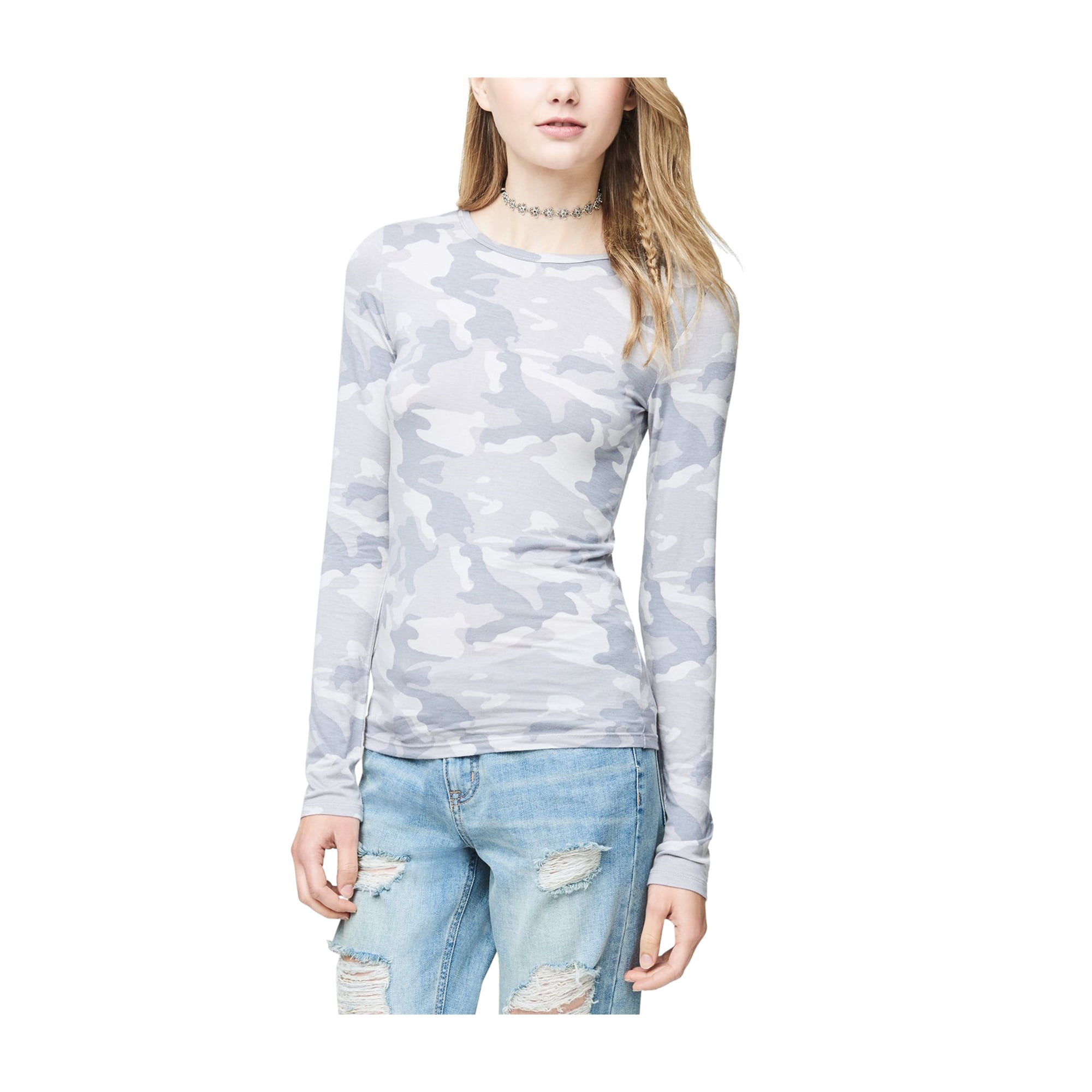 Aeropostale Womens Seriously Soft Camo 