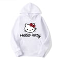 thumbnail image 2 of Sudaderas con capucha Y2K Harajuku para mujer, sudaderas con estampado Kawaii Sanrio Hello Kitty, sudaderas con capucha gráficas de manga larga para invierno, recién llegados, 2 of 6