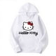 thumbnail image 2 of Sudaderas con capucha Y2K Harajuku para mujer, sudaderas con estampado Kawaii Sanrio Hello Kitty, sudaderas con capucha gráficas de manga larga para invierno, recién llegados, 2 of 7
