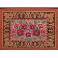 thumbnail image 1 of Ahgly Company Indoor Rectangle Traditional Gold Brown Persian Area Rugs, 6' x 9', 1 of 6