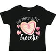 thumbnail image 3 of Inktastic Pop Pop's Little Sweetie with Pink Heart Cookie Boys or Girls Toddler T-Shirt, 3 of 5