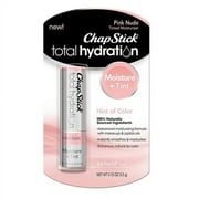 Chapstick Total Hydration Tinted Lip Balm, Pink Nude, 0.12 Oz