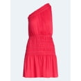 thumbnail image 6 of Scoop Women's and Women's Plus Smocked Ruffle Mini Dress, Sizes XS-4X, 6 of 6
