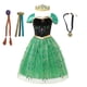 thumbnail image 4 of Disfraz de princesa de Disney para niña, vestido de Frozen, Elsa, Anna, disfraz de carnaval, Vestidos de fiesta de cumpleaños, traje de verano para niños, 4 of 5