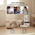 PETLIBRO Automatic Cat Feeder, MMF7 5G WiFi Pet Feeder for Two Cats or