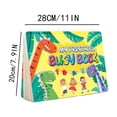 thumbnail image 4 of Toddler Preschool Learning Activity Busy Book Educational Quiet Book For Kids 30 Themed Pages Sensory Binder Travel Toy For Early Childhood Development Home Learning, 4 of 6