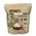 thumbnail image 1 of Anthony's Organic Acacia Senegal en polvo, 1 libra, probado por lotes, sin gluten, sin OGM, fibra soluble, prebiótico, 1 of 5