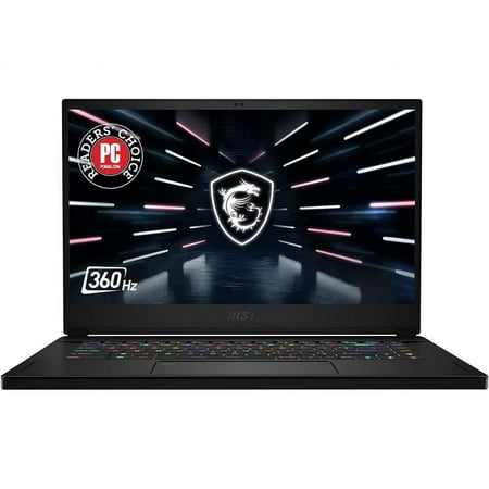 MSI Stealth GS66 Gaming Laptop: Intel Core i9-12900H, GeForce RTX 3070 Ti, 15.6" 360Hz Display, 32GB DDR5, 1TB NVMe SSD, Thunderbolt 4, Cooler Boost Trinity+, Win 11 Home: Core Black 12UGS-025