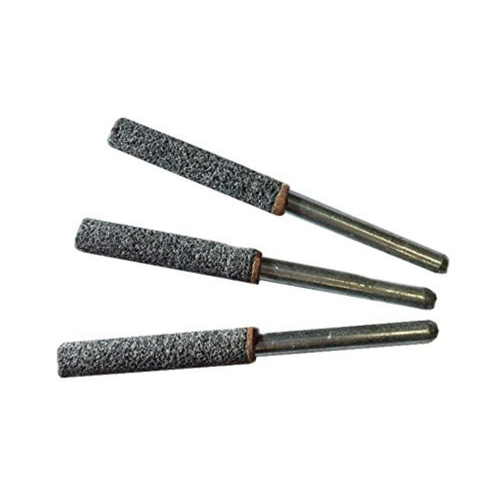 7/32Inch Threaded Chain Saw Sharpening Stones 3Pack 31400, Threaded