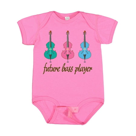 

Inktastic Bass Player Kids Future Gift Baby Boy or Baby Girl Bodysuit