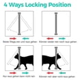 thumbnail image 2 of Porte pour Chat Verrouillable à 4 Voies Adaptée aux Portes Intérieures et Extérieures Porte pour Chat Adaptée aux Animaux Porte pour Chat Facile à Installer, 2 of 8