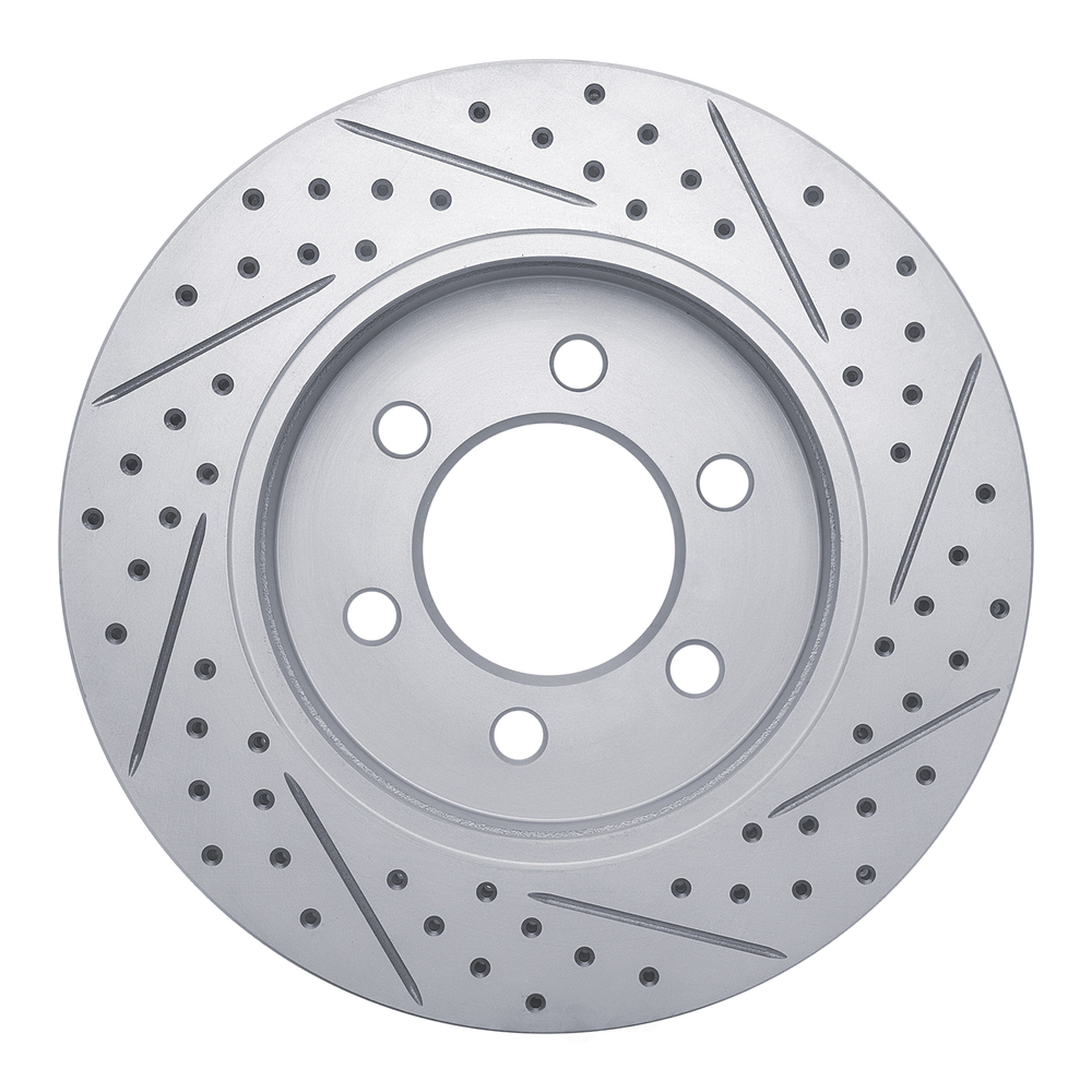Dynamic Friction Company 830-54186L DFC Geoperformance Rotor - Drilled and Slotted