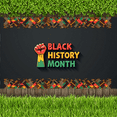 thumbnail image 5 of African Pattern Black History Month Banner Cultural Design Afrocentric Theme Fist Emblem for Educational Event Commemoration Decorations Community Gathering, 5 of 8