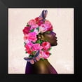 thumbnail image 2 of Prime, Marcus 20x20 Black Modern Framed Museum Art Print Titled - Woman Flourish 2, 2 of 5
