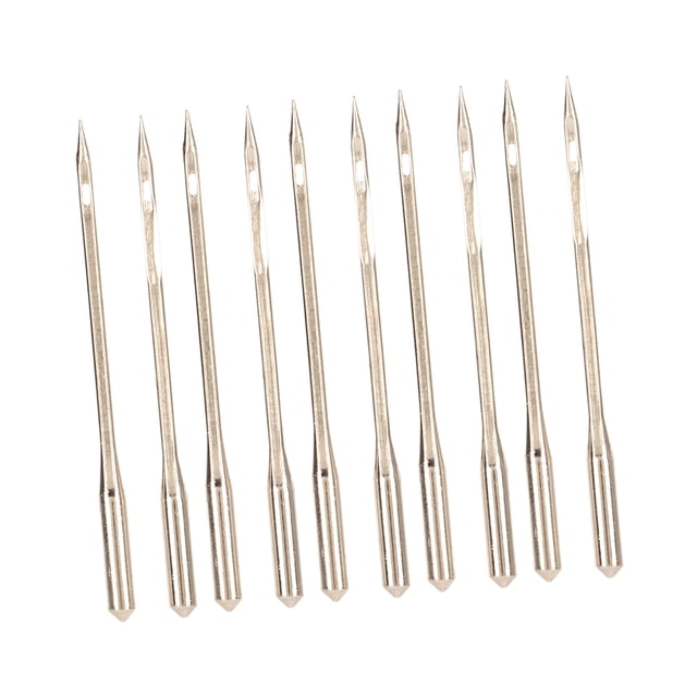 10 Uds agujas para máquinas de coser DIY acero Industrial agujas para máquinas de bordar para GK35 2C GK35 6 GK35 6A GK35 8 GK68 2 80800Cx250