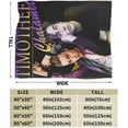 thumbnail image 4 of Timothee Actors Chalamet Blanket Throw Blankets Ultra Soft Flannel Lightweight Throws for Couch, Bed,All Seasons Use 60"x50", 4 of 8