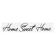thumbnail image 1 of Black PVC Wall Sticker "Sweet Home" Vinyl Decal Bedroom Decor Removable, 1 of 3