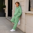 thumbnail image 7 of Agkizg Big Boys Clothing Set 2-Piece Hoodie Sweatsuit Set Long Sleeve Pullover Jogger Pants Fall Winter Outfit, 7 of 7