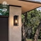 thumbnail image 2 of Aplique de Pared Exterior mirrea 14" Negro Mate Impermeable Paquete 2, 2 of 7