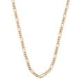 thumbnail image 1 of Cadena Figaro Oro Italiano Sólido 14k 45 cm, 1 of 7