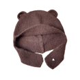thumbnail image 5 of Gorro de punto Yinane con orejas de oso Gris, 5 of 5