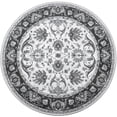 thumbnail image 5 of Noahas 6 ft Round Rugs for Living Room Bedroom Rug Circle Area Rug for Dining Room Table Throw Neutral Vintage Circular Rugs Washable Soft Comfortable Black, 5 of 8
