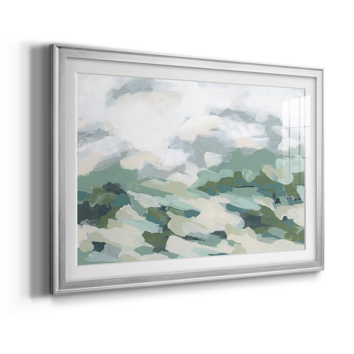 Verdant Hillside I Premium Framed Print - Ready to Hang