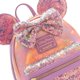 thumbnail image 4 of Bolso de hombro con doble correa para mujer, con lentejuelas de Minnie Mouse de Disney, para bodas, de Loungefly, minimochilas, 4 of 5