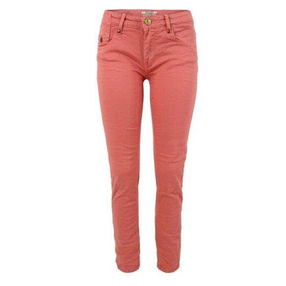 MAISON SCOTCH Rose Pastel la PARISIENNE en Flamant Rose Taille Mi-Haute BLAUW Skinny 29