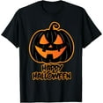 thumbnail image 3 of Happy Halloween for Men and Women - Pumpkin Halloween T-Shirt, 3 of 4