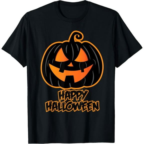 Happy Halloween for Men and Women - Pumpkin Halloween T-Shirt