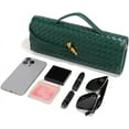 thumbnail image 4 of HMSHA Woven Handbag for Women Fashion Evening Shoulder Bag PU Leather Handmade Clutch Purse Casual Crossbody Bags 2024, 4 of 5