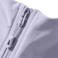 thumbnail image 4 of Men's Lightweight Hooded Windbreaker, Breathable Active Performance Waterproof Rain Shell Jacket with Multi Zipper Pockets, Outdoor Outerwear for Work, Commuting,Hiking & Fishing Purple, 4 of 6