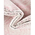 thumbnail image 3 of Unique Loom Bromley Collection Area Rug - Wells (5' 1" Round Pink/Ivory), 3 of 6