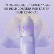 JUUTREN 5-in-1 Electric Razor & Shaver for Women, Painless Hair Remover & Epilator with LED Display, Rechargeable Cordless Bikini Hair Trimmer for Face, Legs, Underarms, Eyebrows & Body