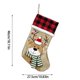 thumbnail image 4 of Gibobby Calcetín navideño Bolsa de regalo Adorno para árbol de Navidad Muñeco de nieve Colgante para árbol de Navidad (B), 4 of 4