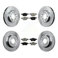 thumbnail image 1 of Transit Auto Front Rear Disc Brake Rotors and Semi-Metallic Pads Kit for Car Mazda 5 K8S-101238, 1 of 11