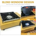thumbnail image 5 of BESTYASH 2Pcs Portable Silver Windshield Foldable Windproof Cooking Windscreen for Outdoor Stove Protection, 5 of 8