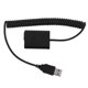 thumbnail image 1 of USB to NP-FW50 Dummy Battery Adapter Power for Sony A7 A7RII A6500 A6400 A6300 A6100 A6000 Camera, 1 of 1